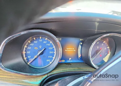 2014 Maserati Quattroporte S из США, поврежденный, VIN ZAM56RRA6E1099179